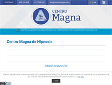 Tablet Screenshot of centromagna.com